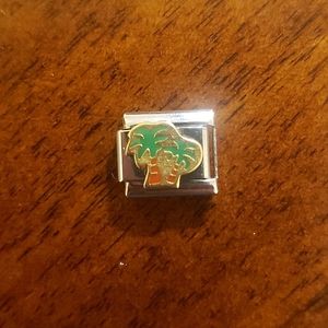 Italian charm bracelet link